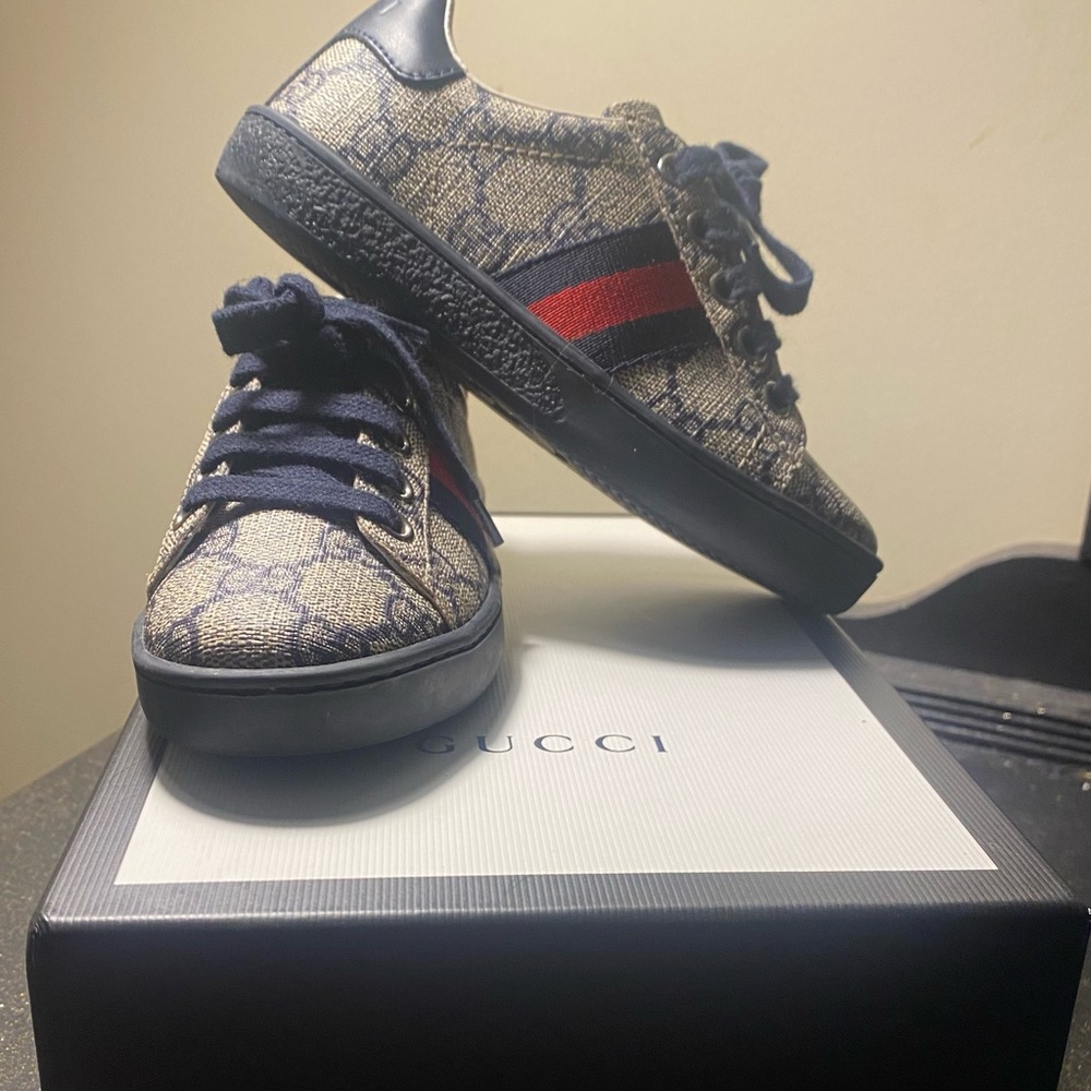 Authentic GUCCI toddler sneakers